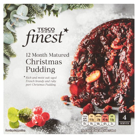 Tesco Finest Christmas Pudding 400G - 5057753600402