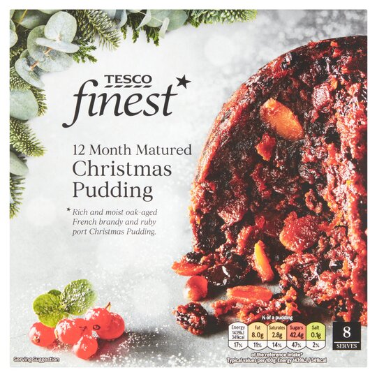 Tesco Finest Christmas Pudding 800G - 5057753600426