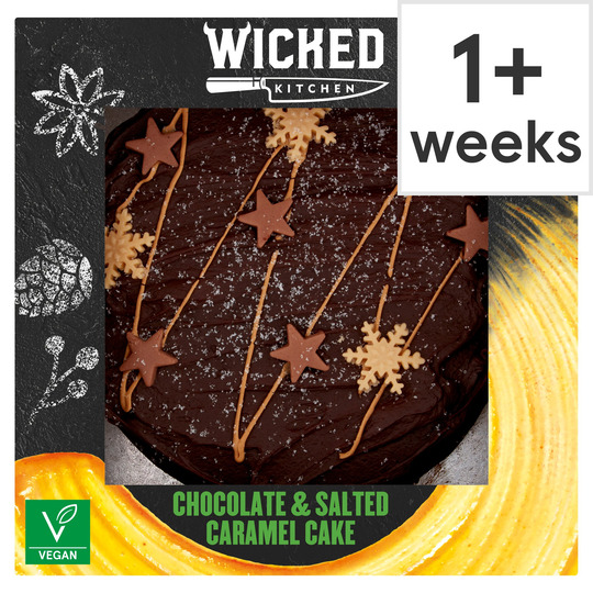 Wicked Kitchen Chocolate & Salted Caramel Cake - 5057753905200