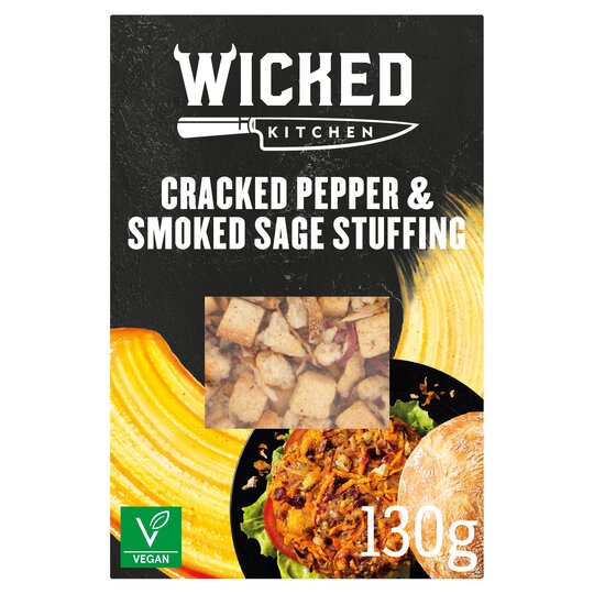 Wicked Kitchen Pepper & Smoked Sage Stuffing 130G - 5057753908348