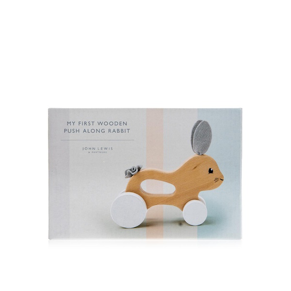 John Lewis & Partners My First Push Along Rabbit Toy - Waitrose UAE & Partners - 5059139058999