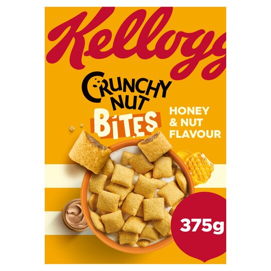 Kellogg's Crunchy Nut Bites Honey & Nut Flavoured 375G - 5059319012711