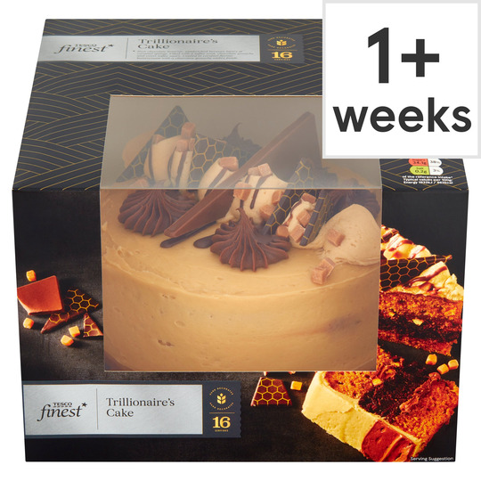 Tesco Finest Trillionaire Cake - 5059697268069