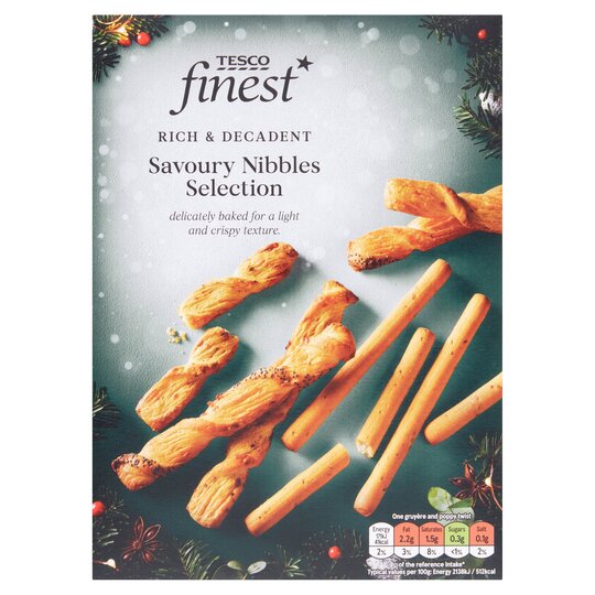 Tesco Finest Savoury Nibbles Selection 115G - 5059697402760