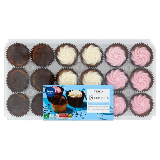 Tesco 18 Cupcakes - 5059697697029