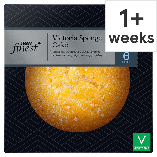 Tesco Finest Victoria Sponge Cake - 5059697699498