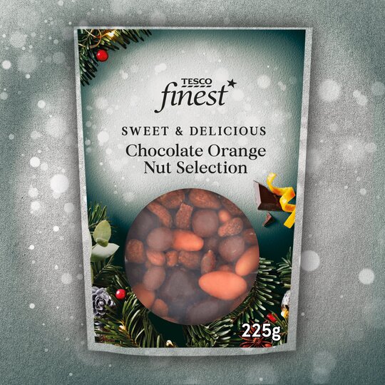 Tesco Finest Chocolate Orange Nut Selection 225G - 5059697773082