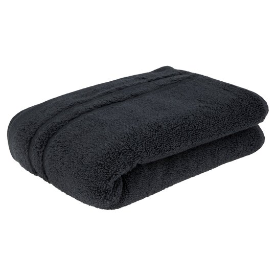 Fox & Ivy Hygro Tencel Hand Towel Charcoal - 5059944653617