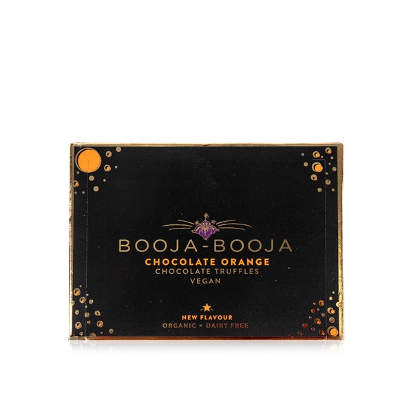 Booja Booja vegan chocolate orange truffles 100g - Waitrose UAE & Partners - 5060002043707