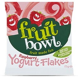 Fruit Bowl Raspberry Yogurt Flakes - 5060011814831