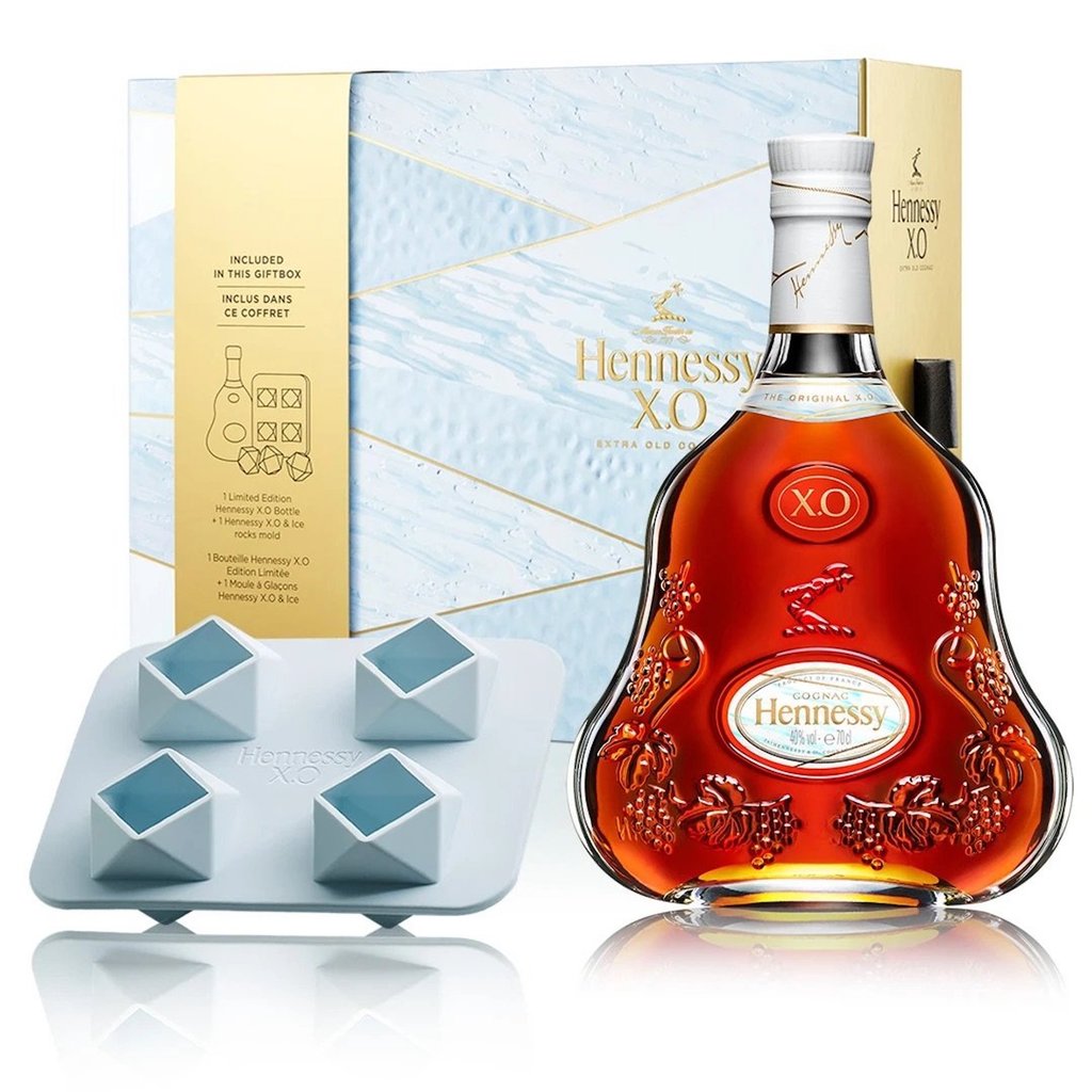 Hennessy X.O. Cognac W/ Ice Mold Tray (Limited Edition) - 5060025553023