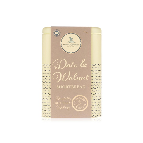 Island Bakery organic date walnut shortbread 215g - Waitrose UAE & Partners - 5060027071433