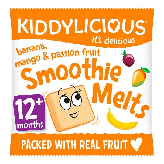 Kiddylicious Smoothie Melts Mango 6G - 5060040252017