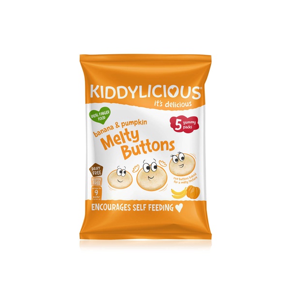 Kiddylicious banana beetroot melty buttons 30g - Waitrose UAE & Partners - 5060040252772