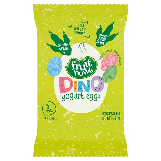 Fruit Bowl Dino Eggs 5X20g - 5060043223472