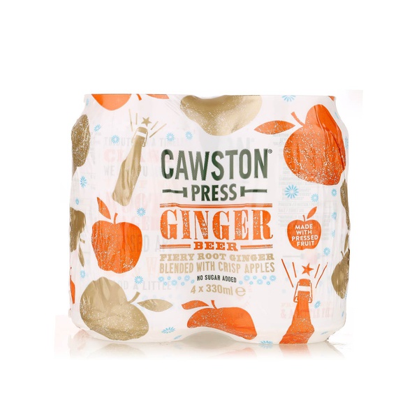 Cawston Press ginger beer 4 x 330ml - Waitrose UAE & Partners - 5060054131193