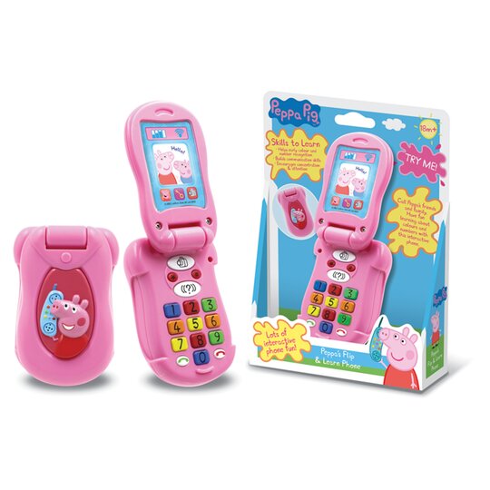 Peppa Pig Flip & Learn Phone - 5060062143683