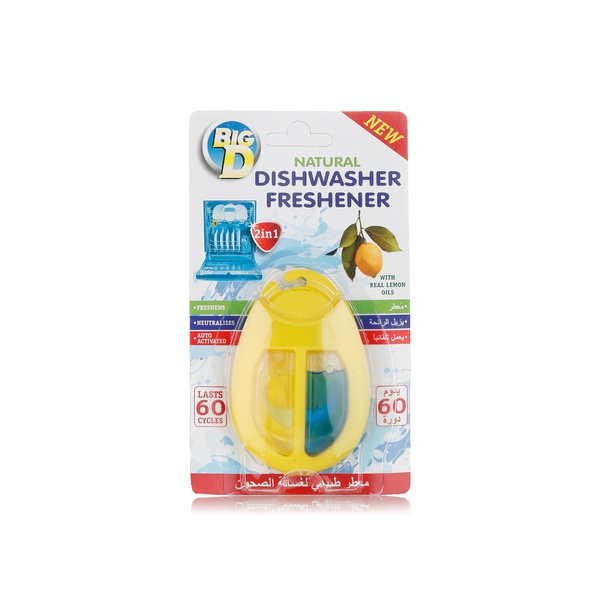Big D dishwasher freshener lemon zest - Waitrose UAE & Partners - 5060079080179