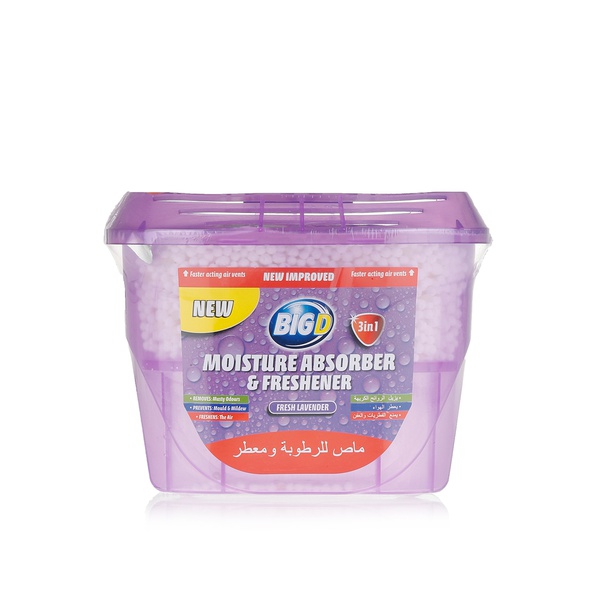 Big D fresh lavender moisture absorber & freshener - Waitrose UAE & Partners - 5060079080353