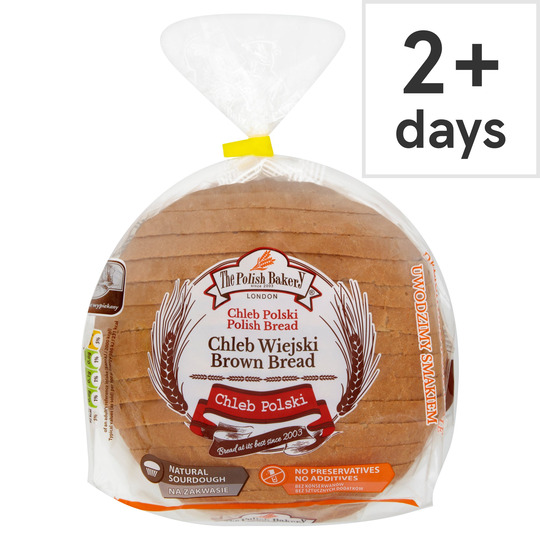 The Polish Bakery Brown Bread 400G - 5060099290053