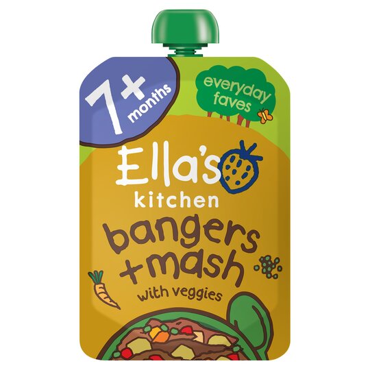 Ella's Bangers & Mash Stage 2 130G - 5060107335103