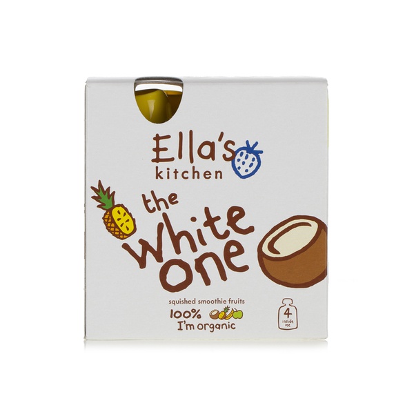 Ellas Kitchen organic the white one 7+ months 4 x 90g - Waitrose UAE & Partners - 5060107335936