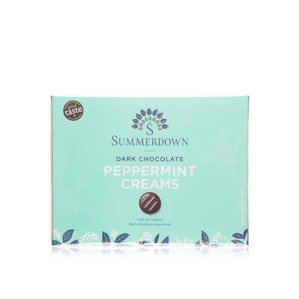 Summerdown dark chocolate peppermint creams 200g - Waitrose UAE & Partners - 5060107650008