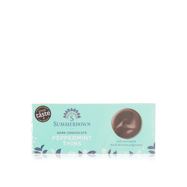 Summerdown dark chocolate peppermint mint 150g - Waitrose UAE & Partners - 5060107650046