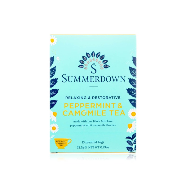 Summerdown peppermint and camomile tea 22.5g - Waitrose UAE & Partners - 5060107650336