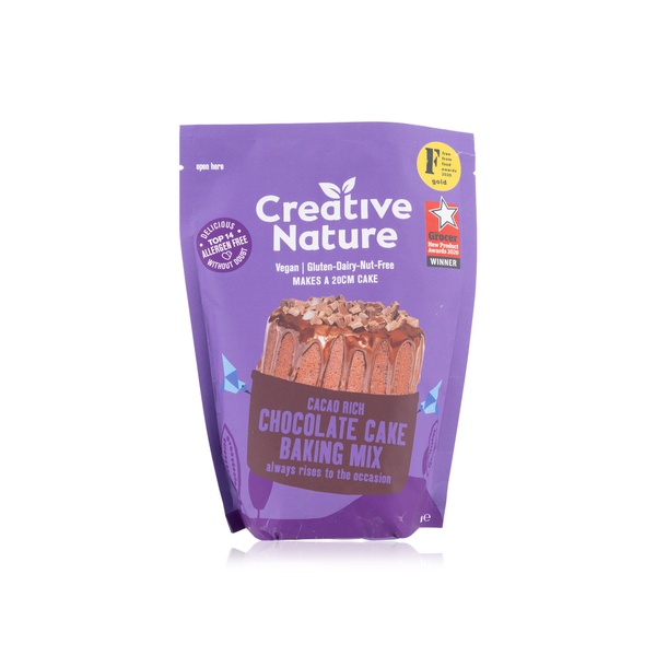 Creative Nature chocolate cake baking mix 300g - Waitrose UAE & Partners - 5060113086037