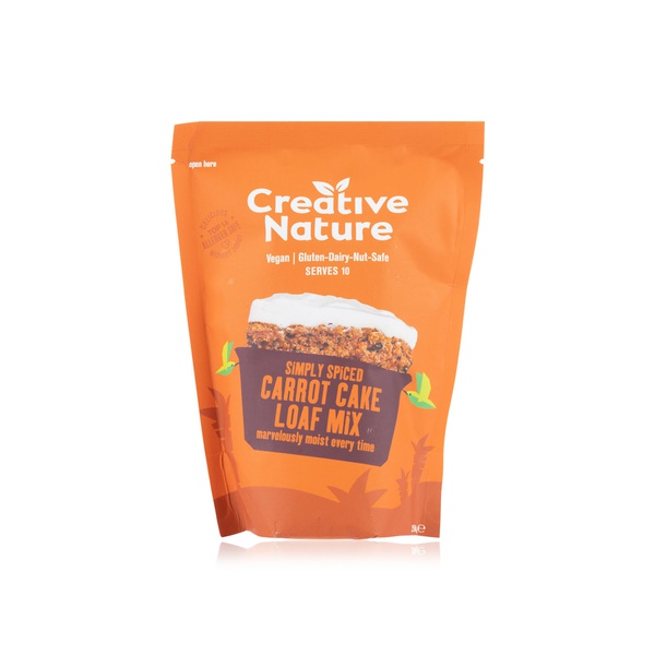 Creative Nature carrot cake loaf mix 300g - Waitrose UAE & Partners - 5060113086761