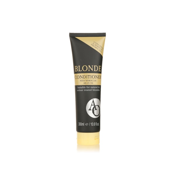 AO blonde conditioner with Moroccan argan oil 300ml - Waitrose UAE & Partners - 5060120168443