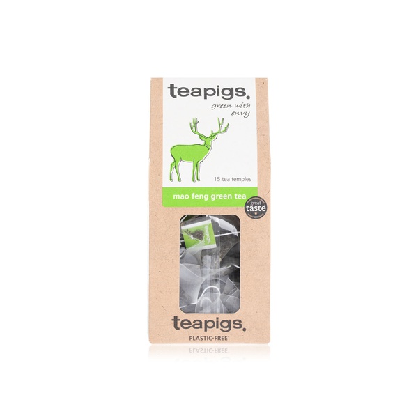 Teapigs Mao Feng Green Tea 15 Tea Temples 20% Off! - 5060136750052