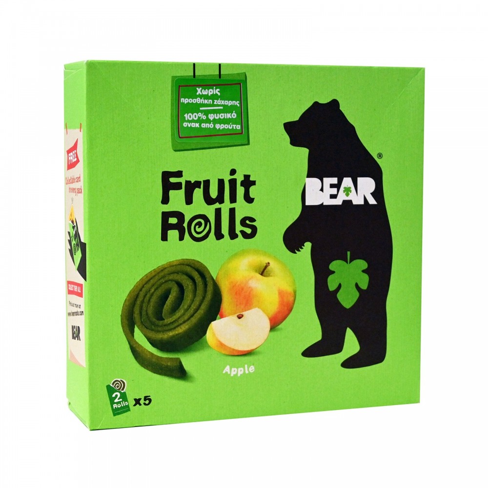 Bear Pure Fruit Yoyo Apple 5 X 20G - 5060139430913