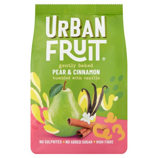 Urban Fruit Baked Pear & Cinnamon With Vanilla 85G - 5060139435598