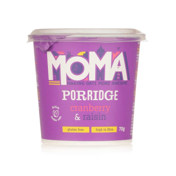 Moma Cranberry & Raisin Porridge - 5060146370431