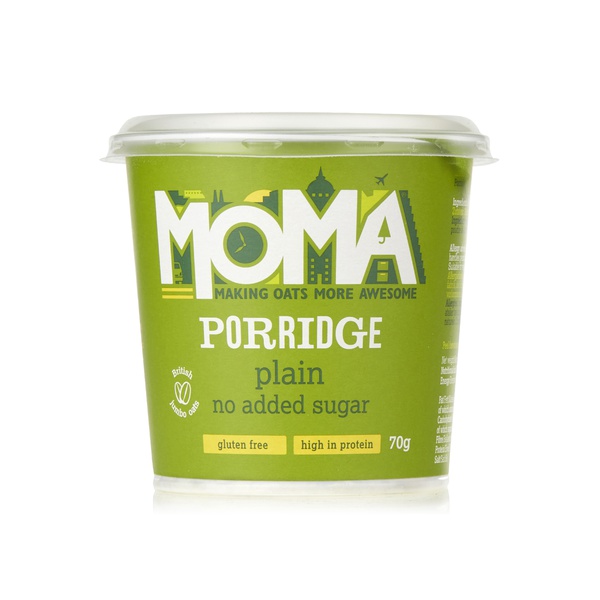 Moma Plain No Added Sugar Porridge - 5060146370738