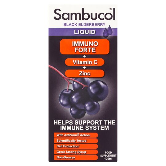 Sambucol Immuno Forte 120Ml - 5060149820094