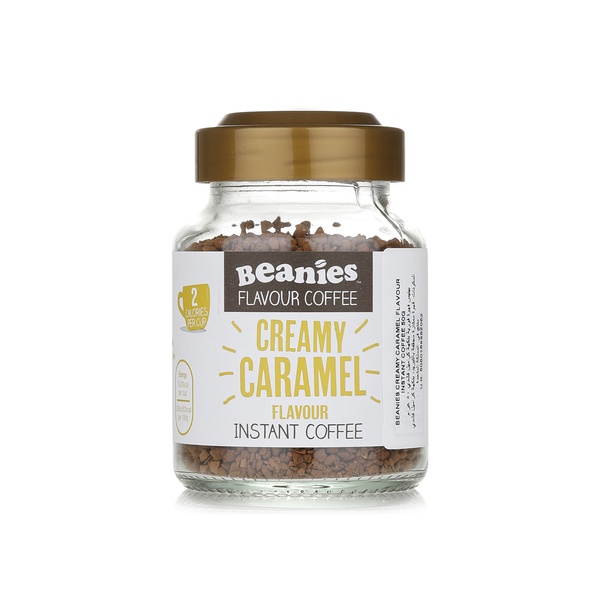 Beanies creamy caramel flavour coffee 50g - Waitrose UAE & Partners - 5060169982062