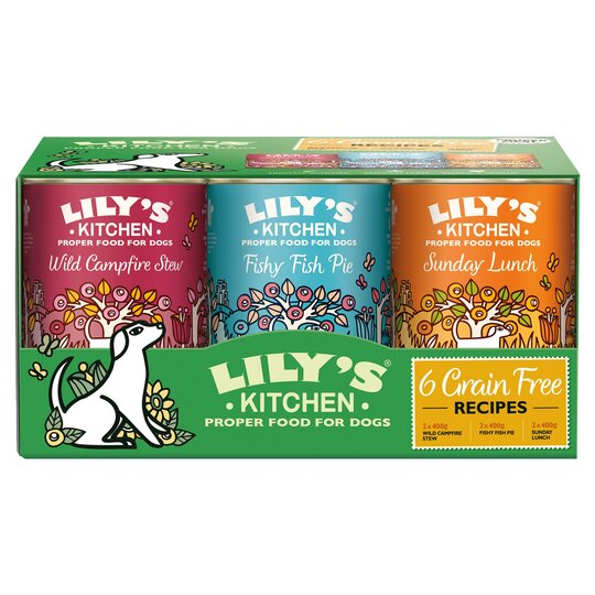 Lily's Kitchen Grain Free Variety 6X400g - 5060184244787