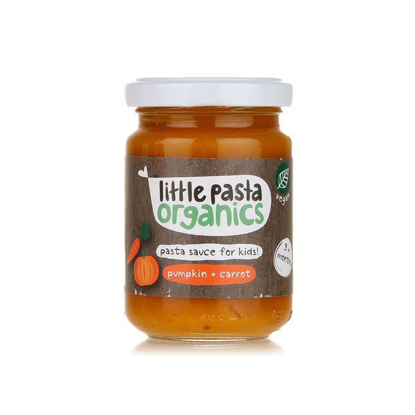 Little Pasta Organics pumpkin and carrot pasta sauce 130gsta sauce 130g - Waitrose UAE & Partners - 5060185130003