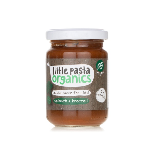Little Pasta Organics spinach & broccoli pasta sauce 130g - Waitrose UAE & Partners - 5060185130744