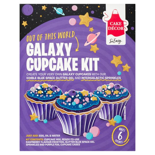 Cake Decor Galaxy Cupcake Kit 263G - 5060234984984