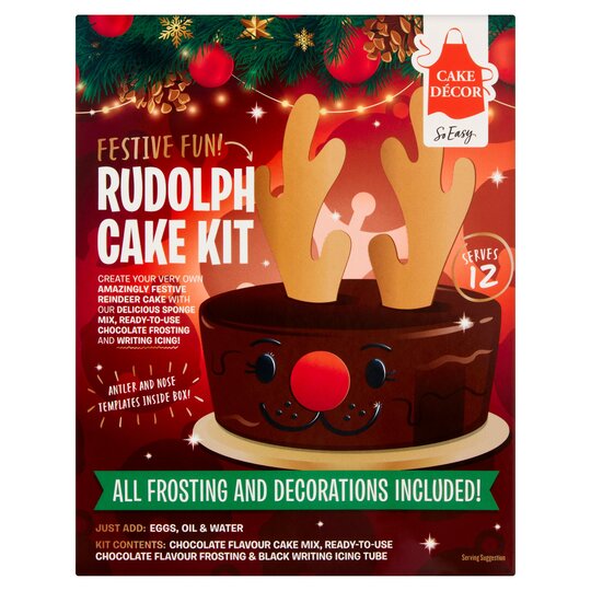 Cake Decor Rudolph Cake Kit 769G - 5060234986841