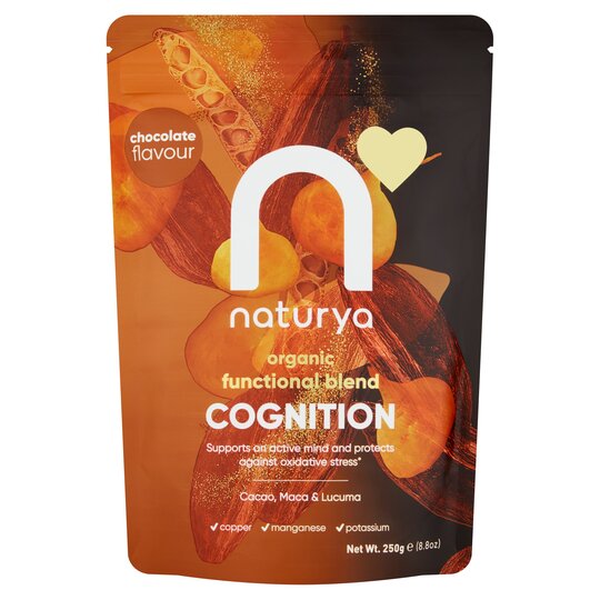 Naturya Organic Blend Cognition Chocolate Flavoured 250G - 5060238482318