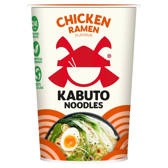 Kabuto Noodles Chicken Ramen 65G - 5060250611390