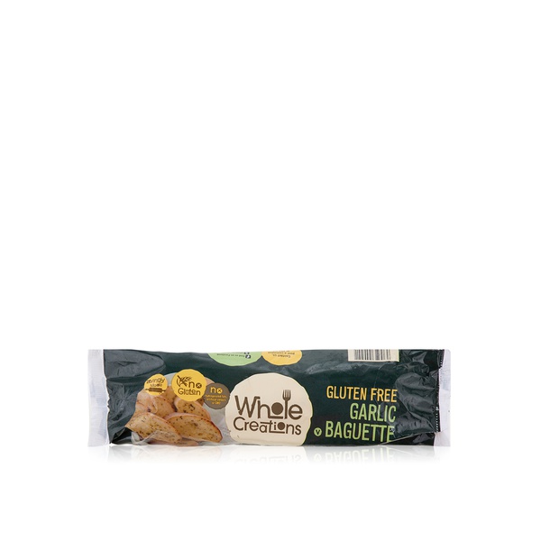 Whole Creations gluten free garlic bread baguette 170g - Waitrose UAE & Partners - 5060273440441