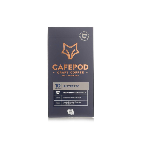 Cafepod Craft Coffee ristretto pods 10 x 55g - Waitrose UAE & Partners - 5060313402965