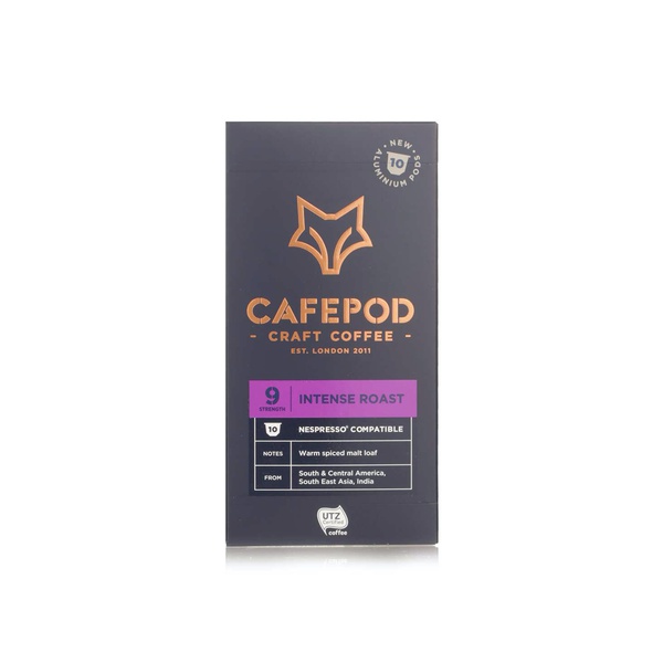 Cafepod Intense Roast coffee pods x10 55g - Waitrose UAE & Partners - 5060313402972