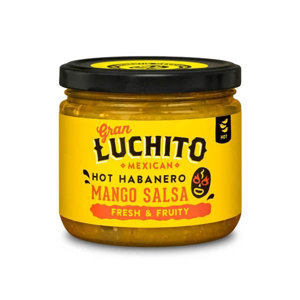 Gran Luchito hot habanero mango salsa 300g - Waitrose UAE & Partners - 5060321390322